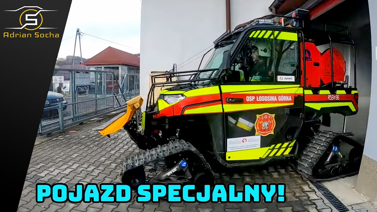SPECJALISTYCZNY POJAZD STRAŻAKÓW! - OSP ŁOSOSINA GÓRNA