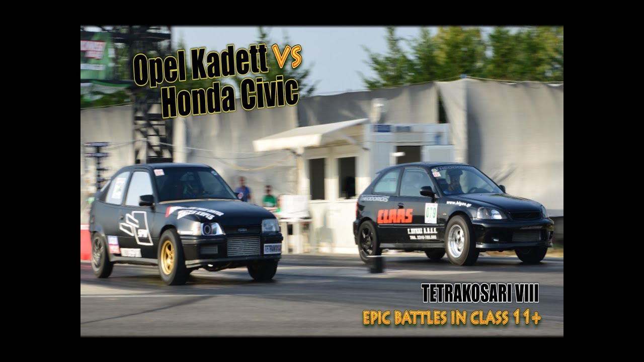 Kadett GSi Turbo vs Civic EK Turbo // TETRAKOSARI© VIII