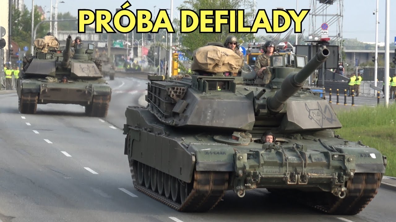 РЕПЕТИЦИЯ ГИГАНТСКОГО ВОЕННОГО ПАРАДА В ВАРШАВЕ 2025 ГОДА