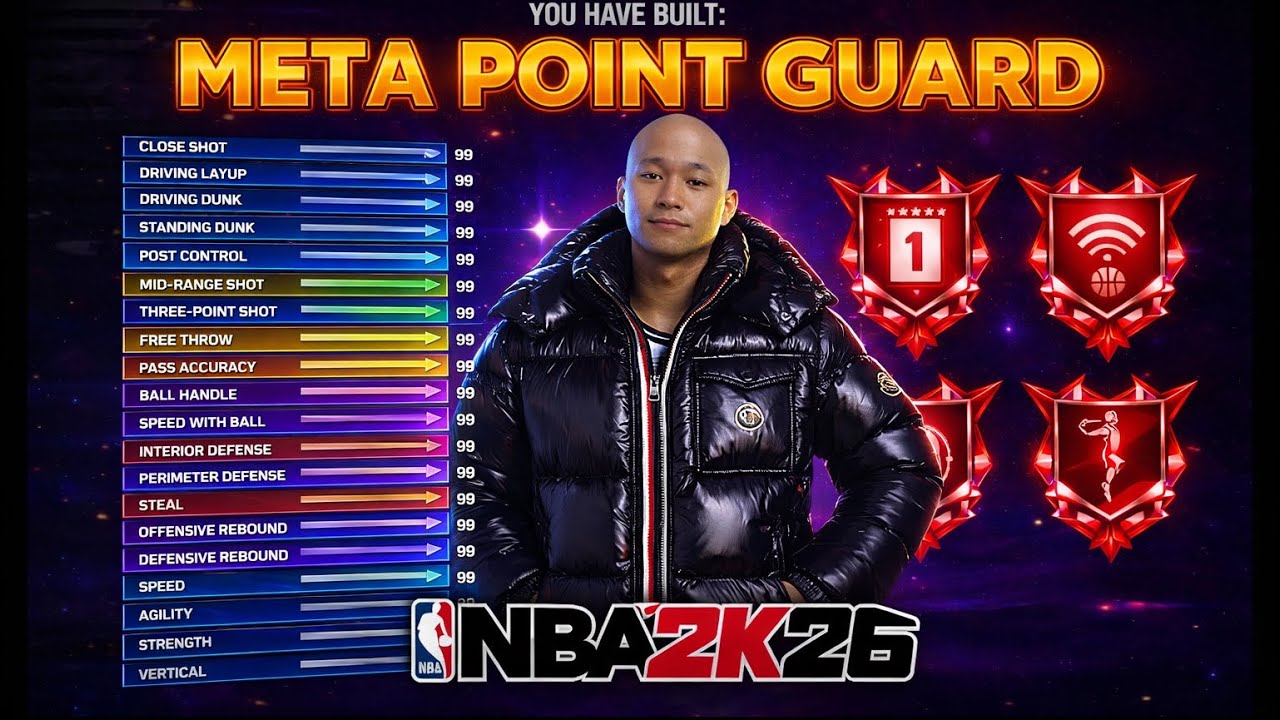 THIS POINT GUARD BUILD WILL BREAK NBA 2K26!!!!