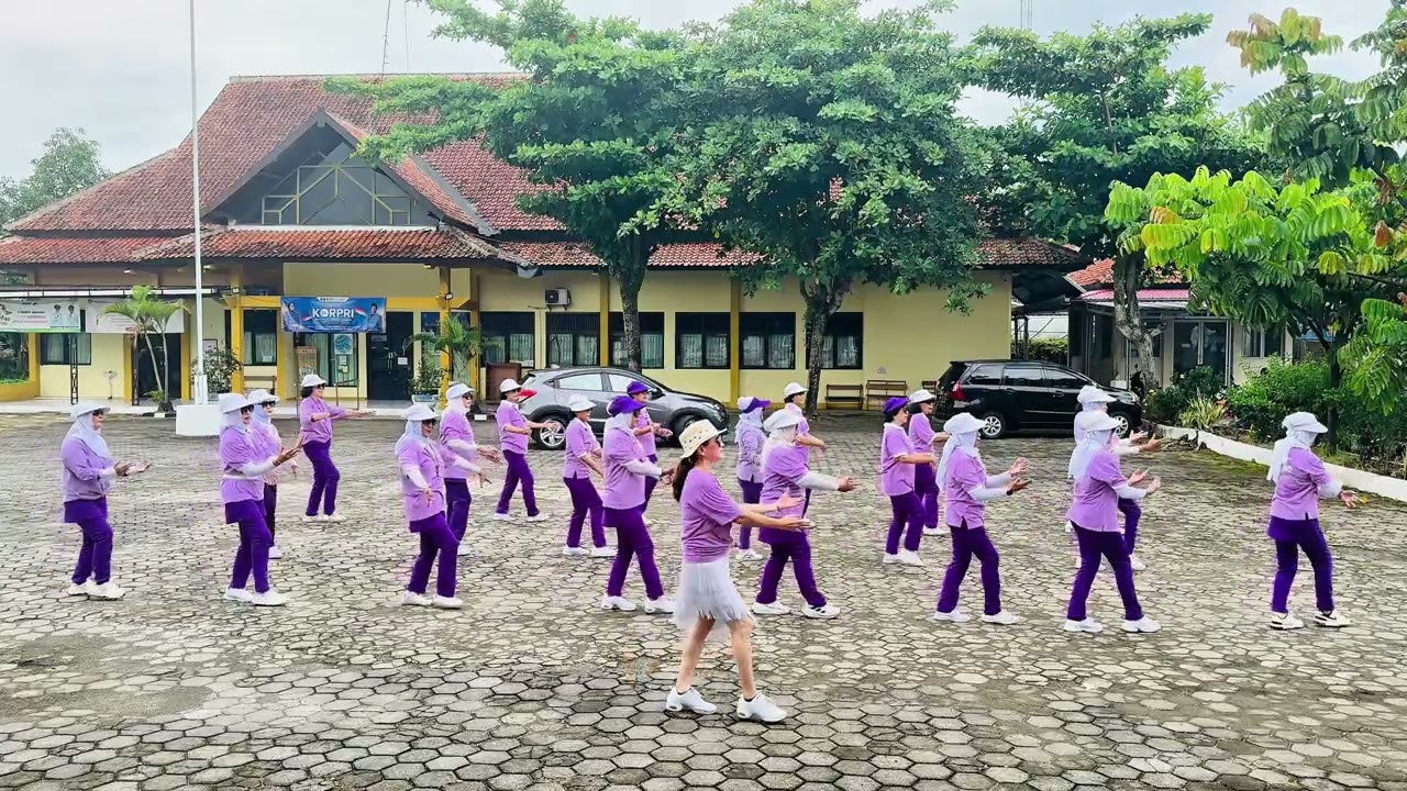 Kini Tiba Saatnya Kita Berpisah /Line Dance/Choreo : Ervina Chandra/ Demo HMD Gombong 