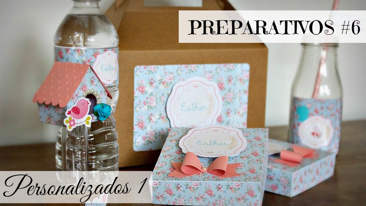 JARDIM ENCANTADO DA ESTHER - PREPARATIVOS #6 - PERSONALIZADOS
