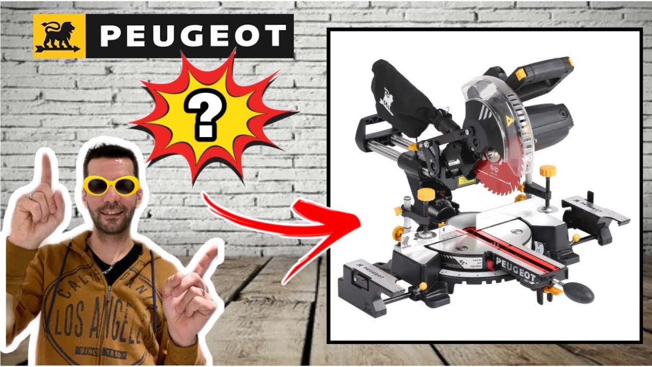 Test et avis scie radiale PEUGEOT ENERGYSAW 210 SL2 - Peugeot outillage - Brico seb