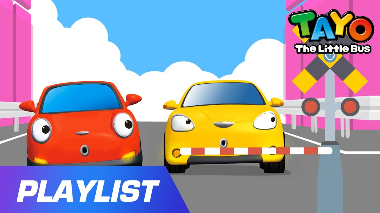 [Playlist] Who is Faster?(+More) | Nursery Rhymes | TITIPO TITIPO | Songs For Kids | Tayo Songs