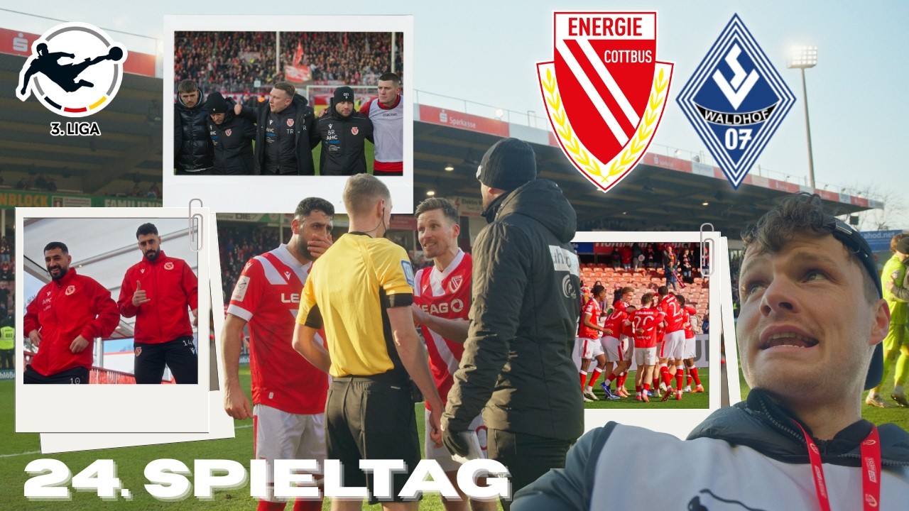 SKANDALENTSCHEIDUNG VERHINDERT SIEG 🤯❌ ZWEI GESICHTER GEZEIGT | ENERGIE COTTBUS vs. MANNHEIM