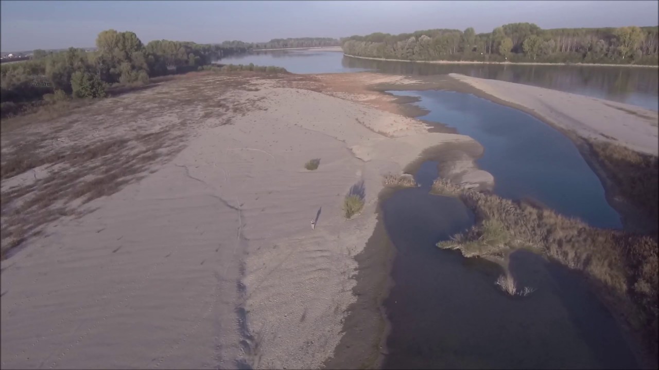 XIAOMI MI DRONE 4K VOLO SUL FIUME PO