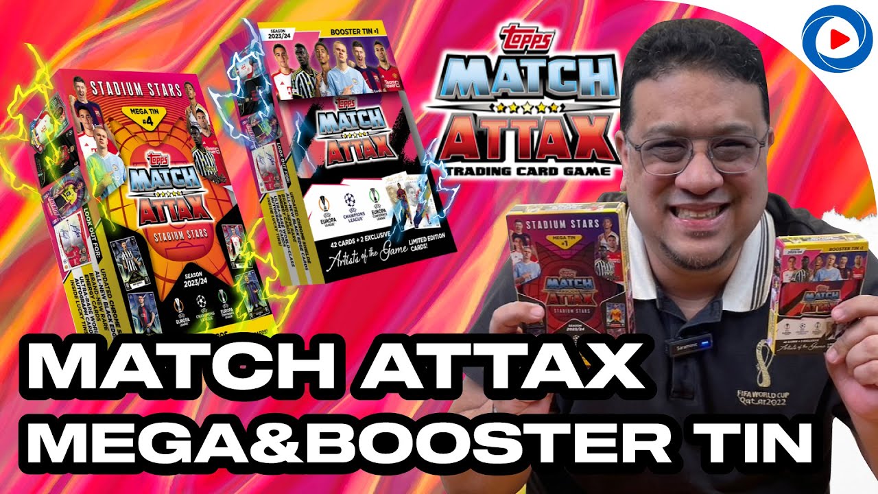 SOUPPER SUB l เปิดกล่อง Match Attax Mega&Booster Tin