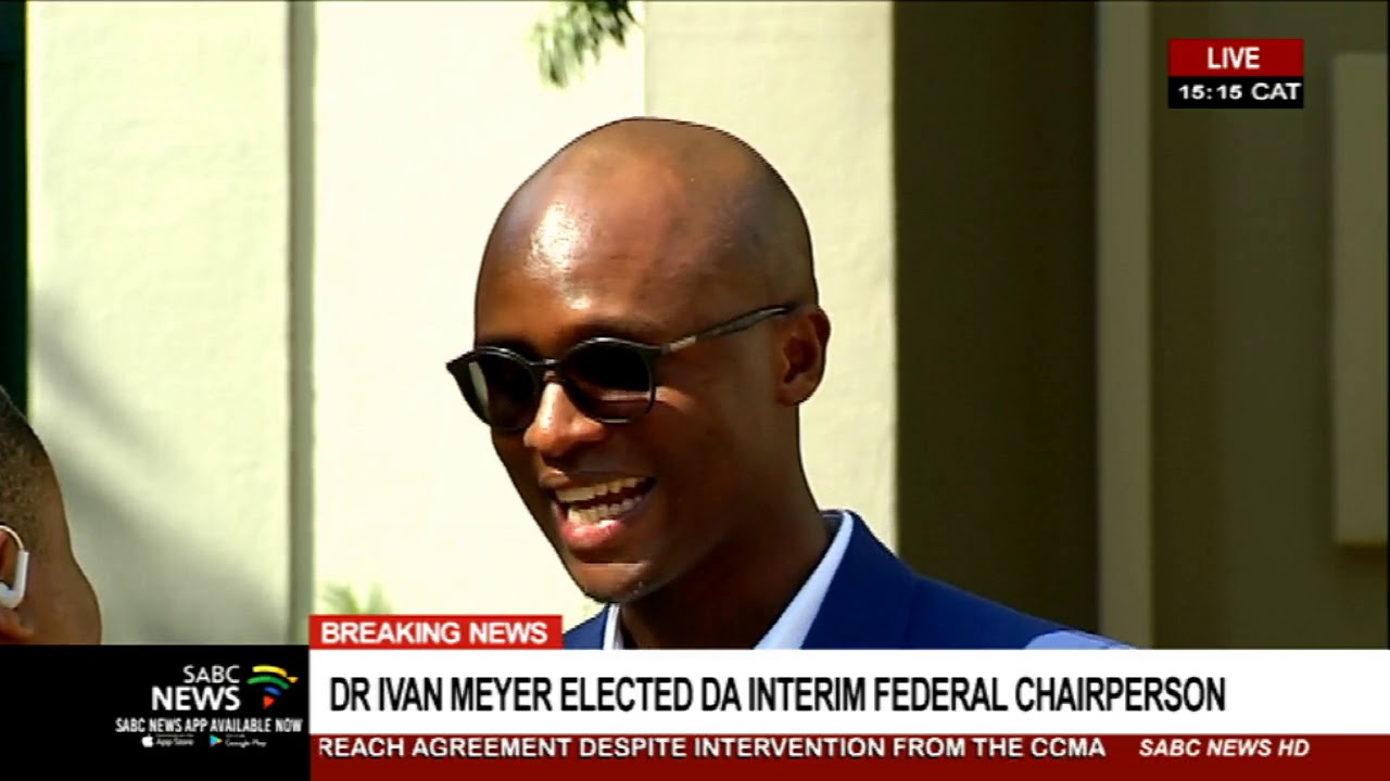 DA interim leaders | DA spokesperson on election of John Steenhuisen and Dr Ivan Meyer