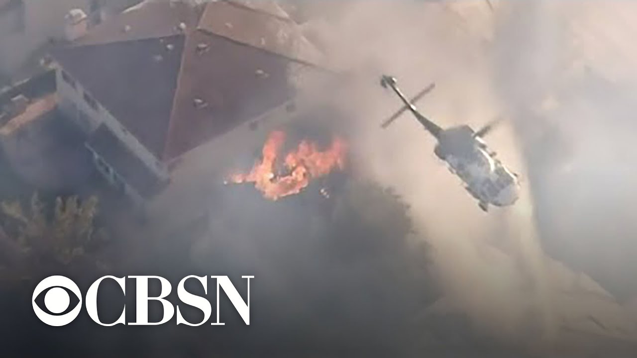 Santa Ana winds increase fire risk in Southern California
