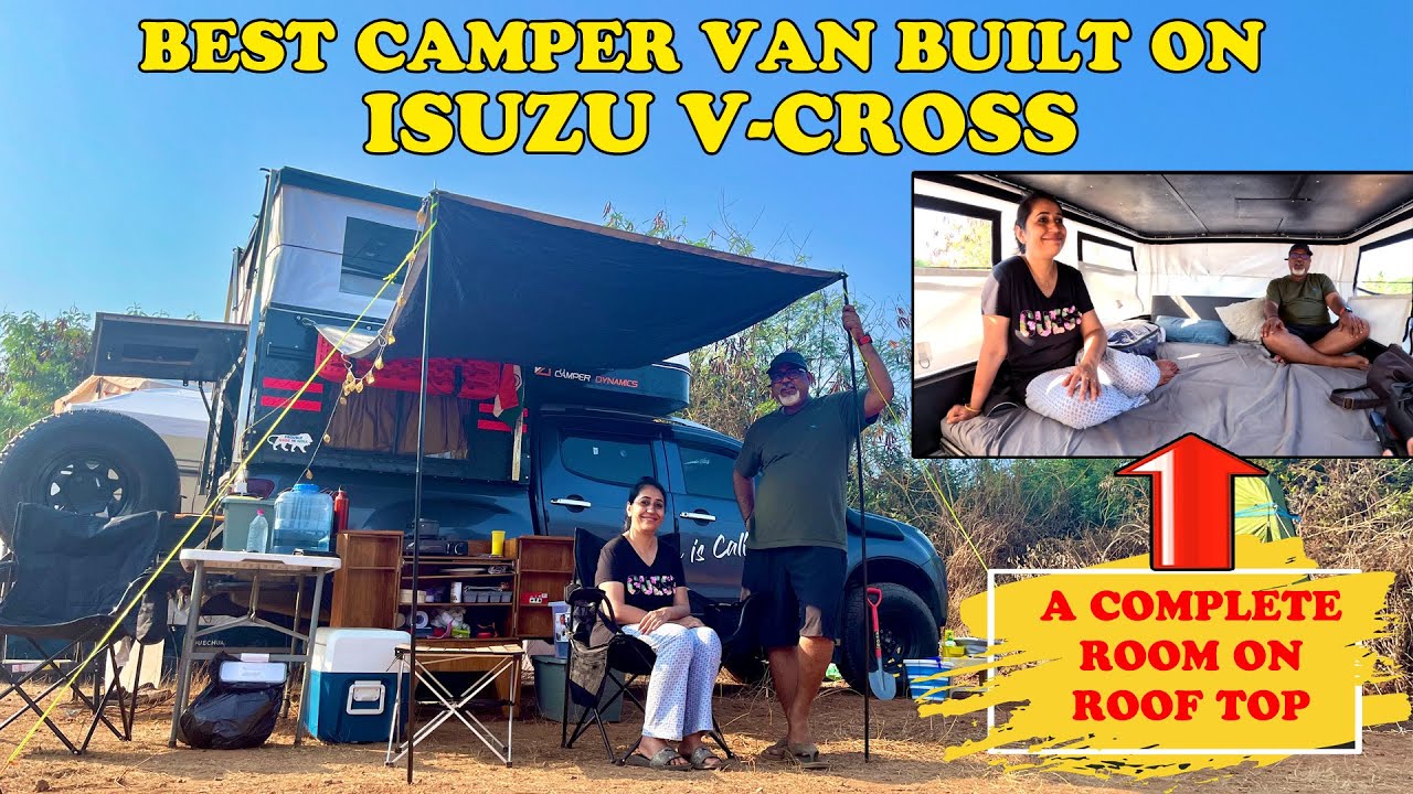 VLOG 192 / DIY VAN BUILT ON ISUZU V CROSS / CAMPER VAN CONVERSION / DIY CAR CAMPING SETUP / VAN LIFE