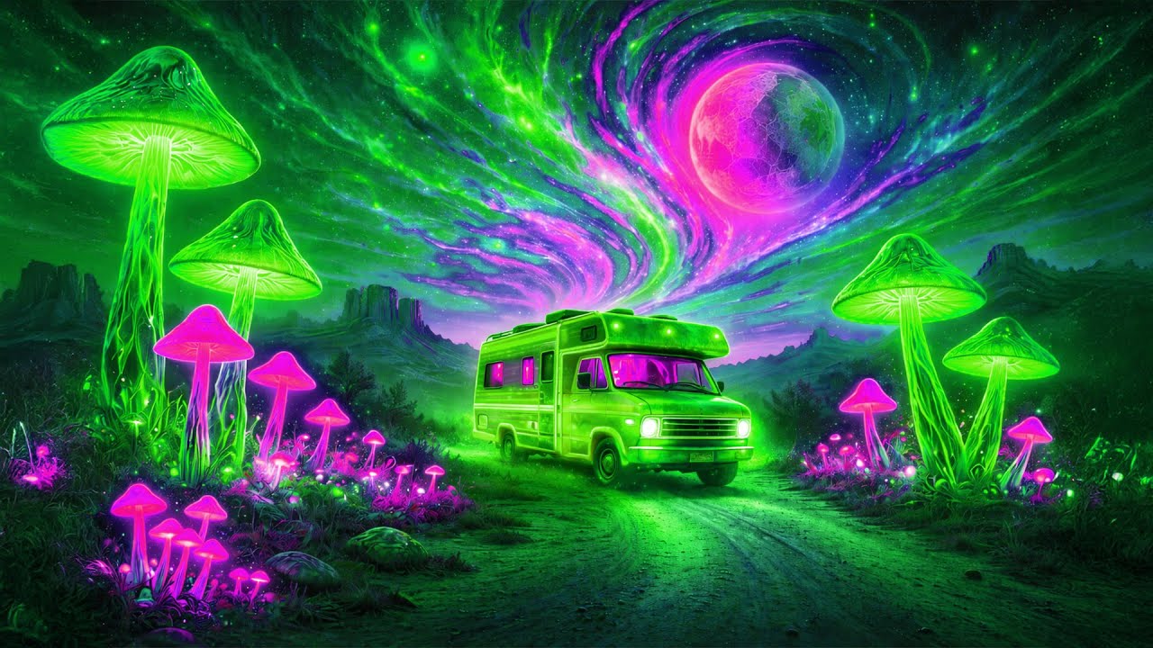 PSYCHEDELIC DESERT MUSIC | Luminescent Passage | MIDNIGHT MUSHROOM