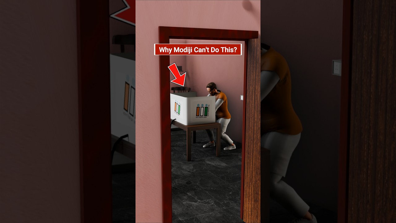 Is it possible to hack EVM | Vote Chori Explained in 3d
