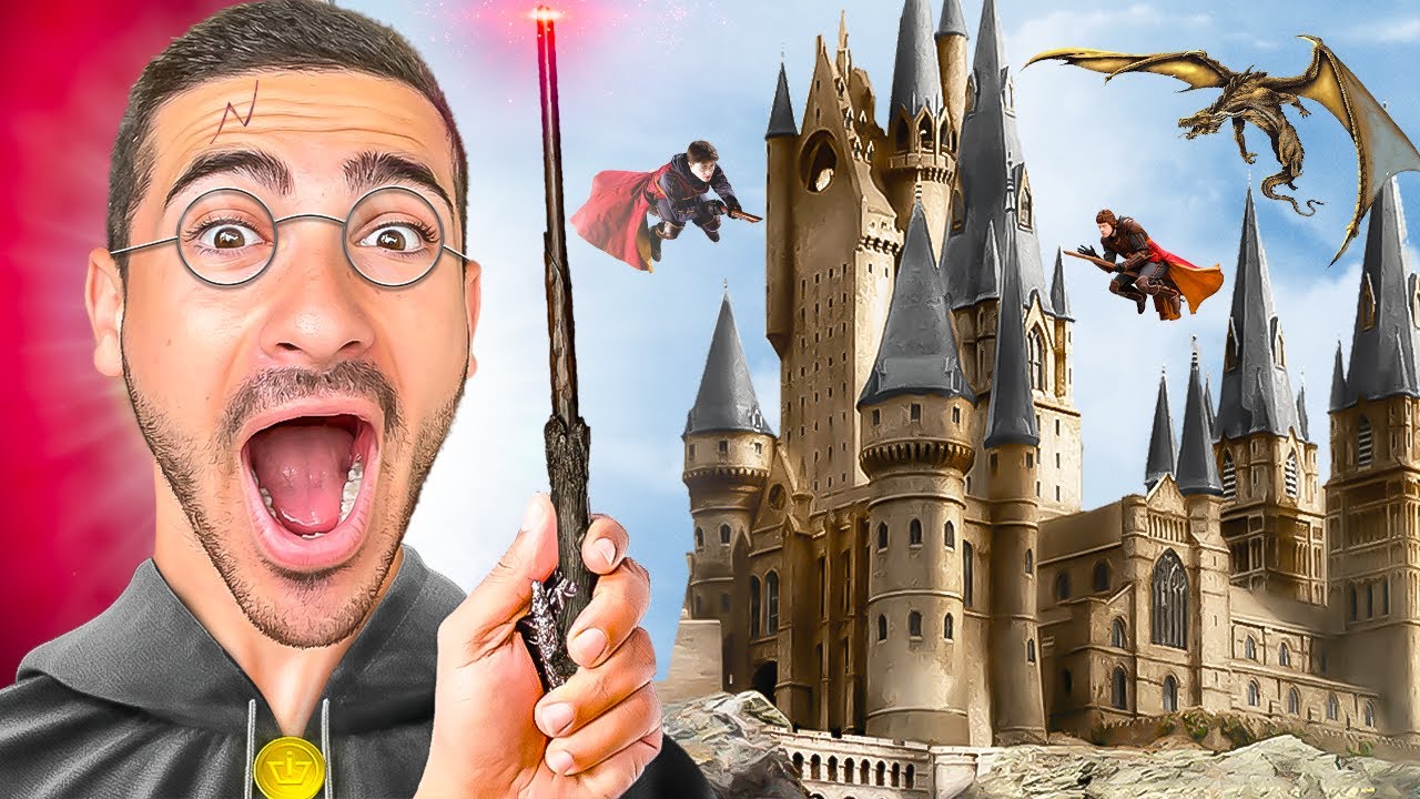 הצטרפתי לבית הספר של הארי פוטר ?! (אני מכשף!)