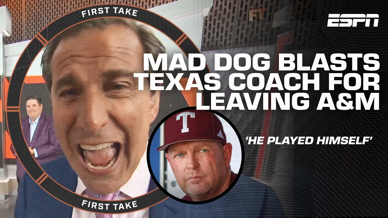 A FRAUD! A DISGRACE! 😡 Mad Dog is FIRED UP by Jim Schlossnagle's deceit | First Take