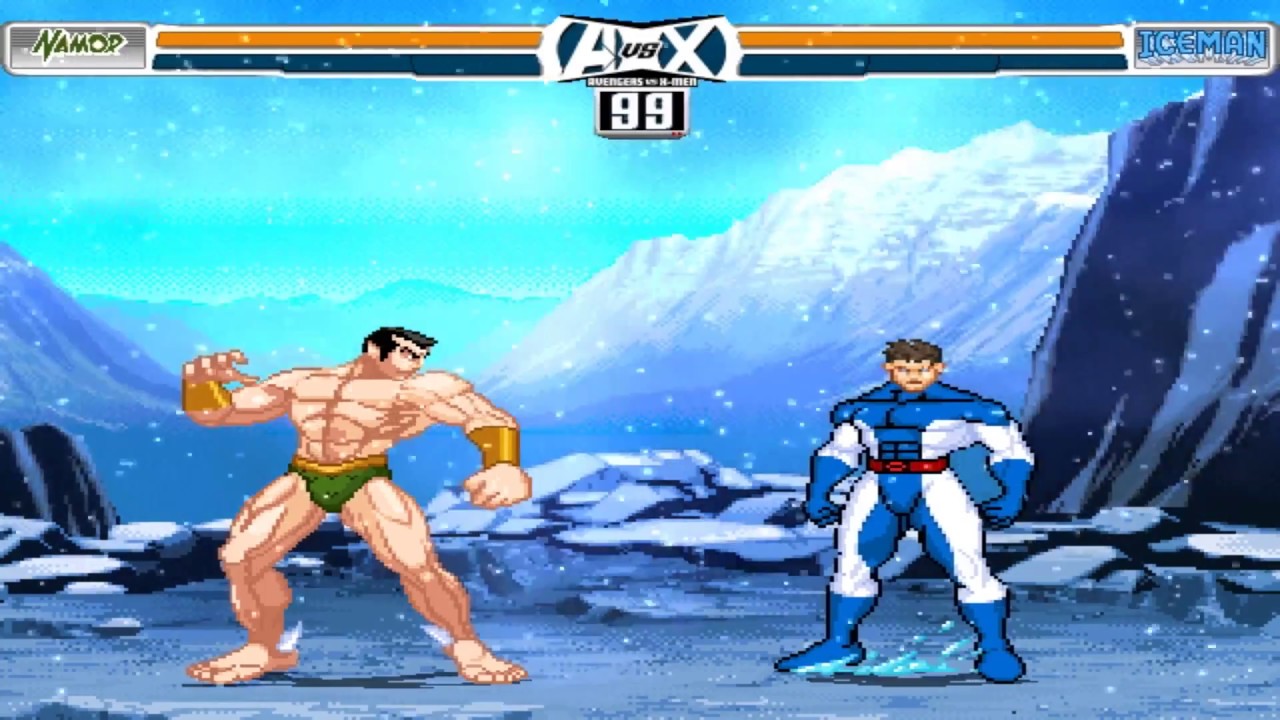Avengers vs X-Men (M U G E N) Namor  playthrough