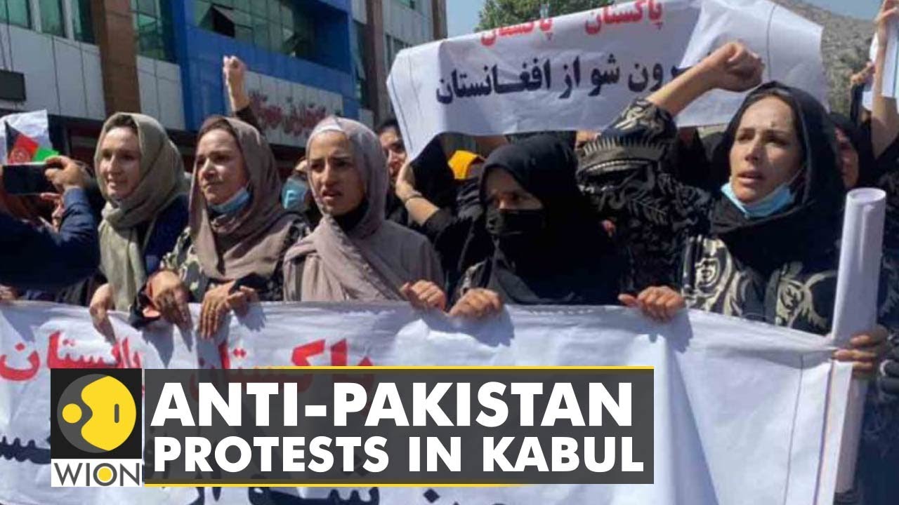 Hundreds of Afghans took to the streets of Kabul to protest against Pakistan | Latest English News