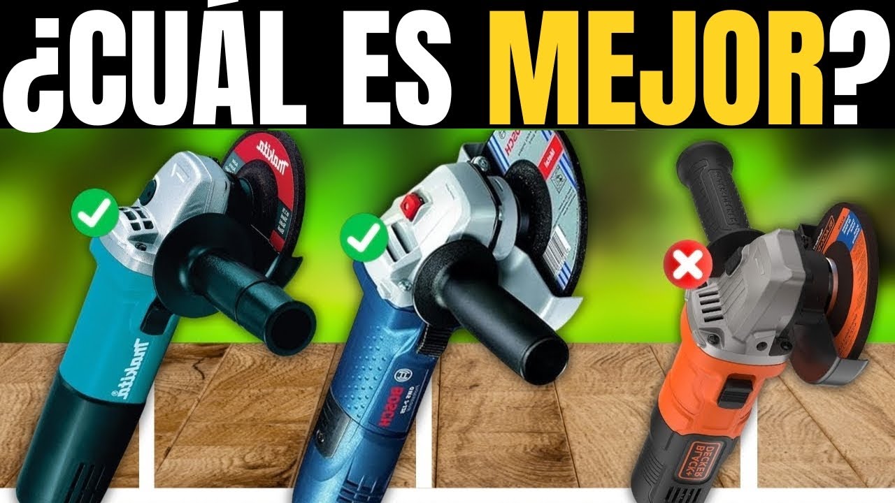 Las Mejores Amoladoras/Radiales Calidad-Precio de 2026 [NO COMPRES UNA ANTES DE VER ESTO]