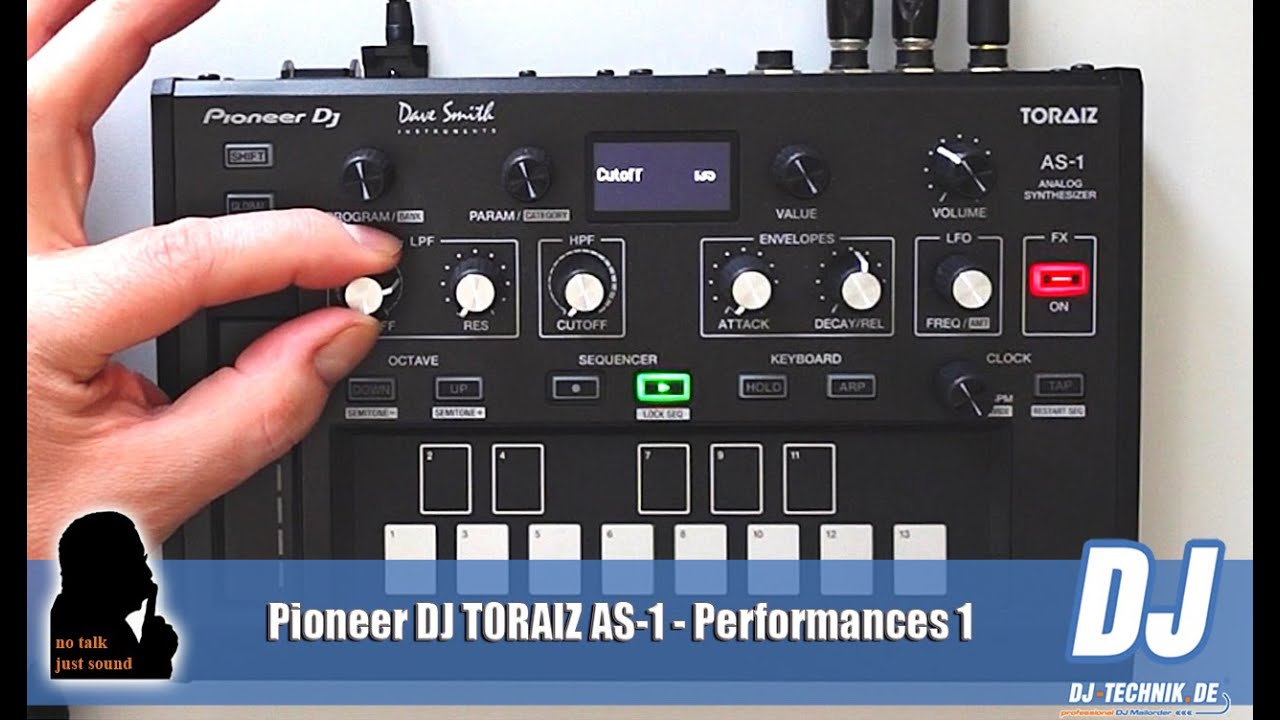 DJ-Technik.de - NO TALK, JUST SOUND – Pioneer DJ TORAIZ AS-1 Performances 1