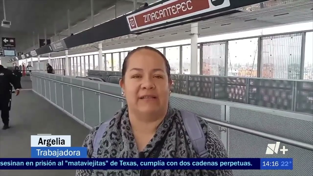 Mexiquenses expresan satisfacción por tren 