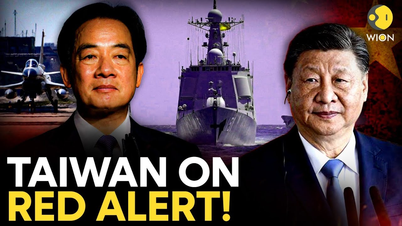 China-Taiwan Clash LIVE: Beijing Escalates Military Pressure With 31 Warplanes, 13 Warships | WION