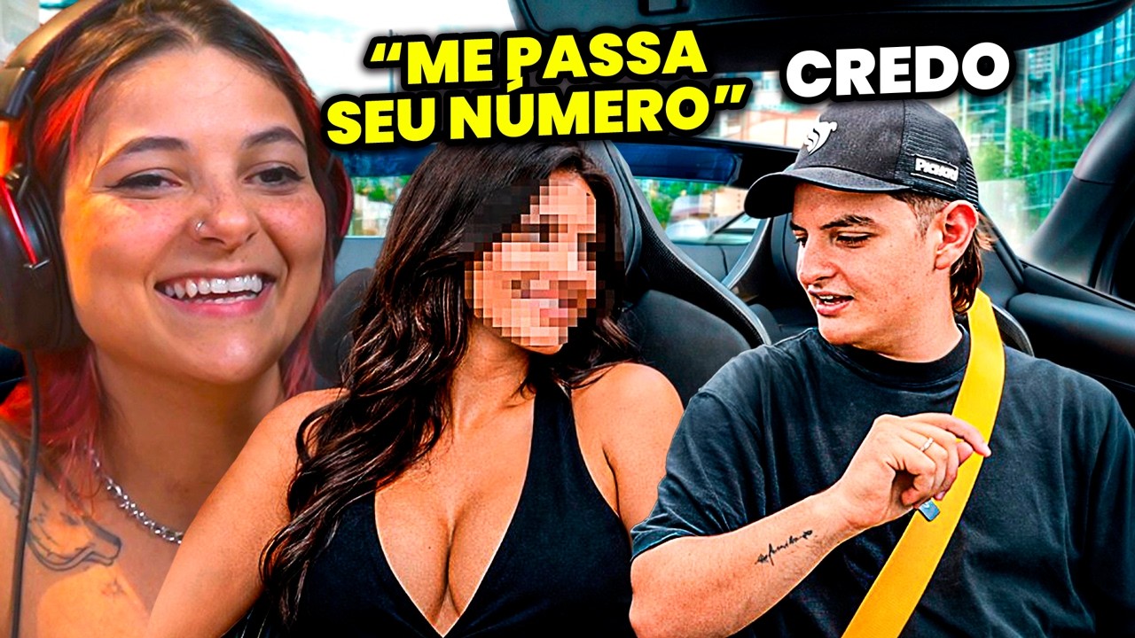 FAZENDO UBER COM UMA FERRARI PRA TESTAR AS INTERESSEIRAS -  React