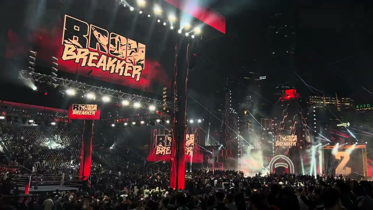 WWE Royal Rumble 2026 | Riyadh | Bron Breakker Entrance 