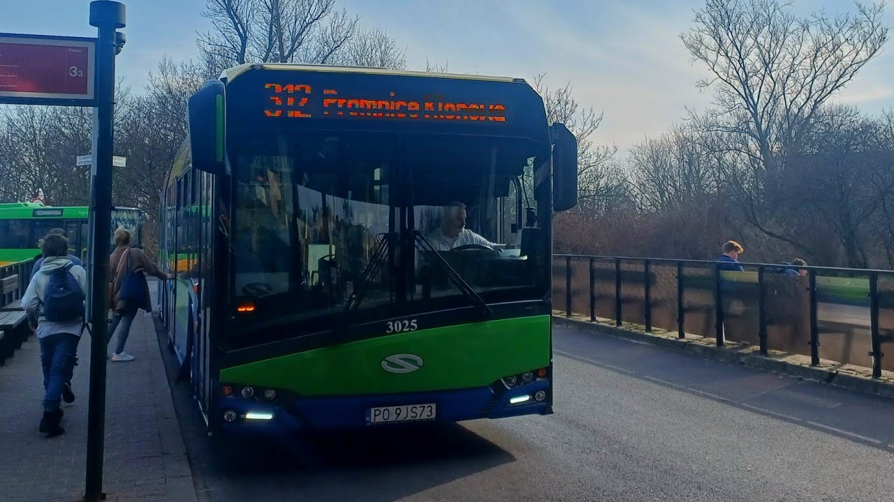 Linia 312, Rondo Śr&oacute;dka - Promnice/Klonowa, Solaris Urbino 18 IV #3025