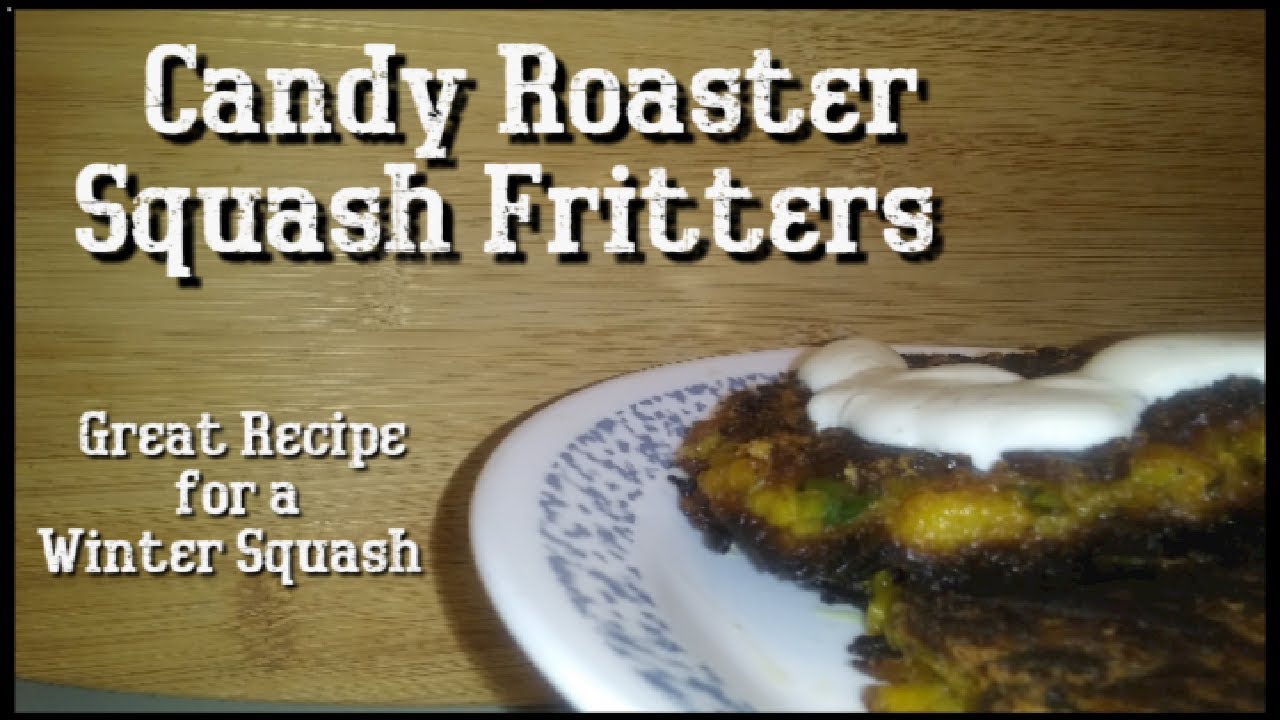 North Georgia Candy Roaster Squash Fritters. A delicious and easy recipe for a tasty winter squash
