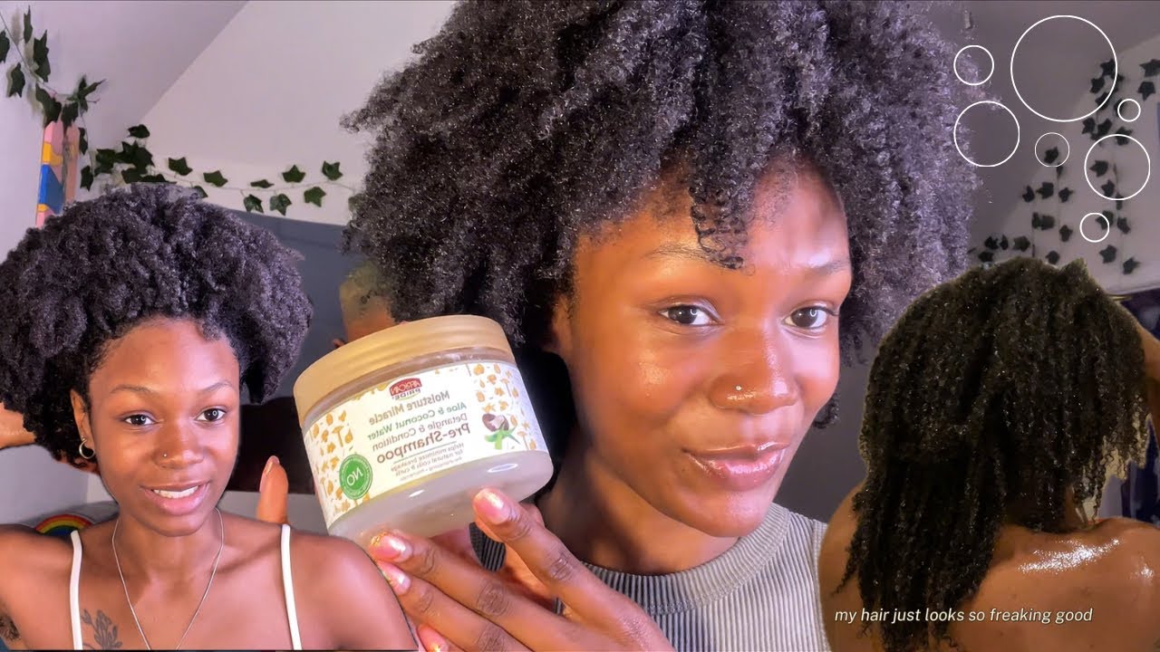 The Pre-Shampoo That Takes *HOURS* Off My Wash Day | Type 4 Hair✨