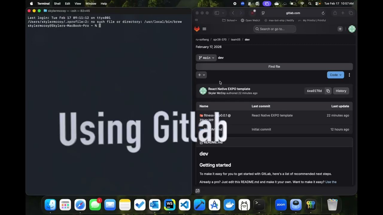 How to git started! (How to use gitlab/hub)