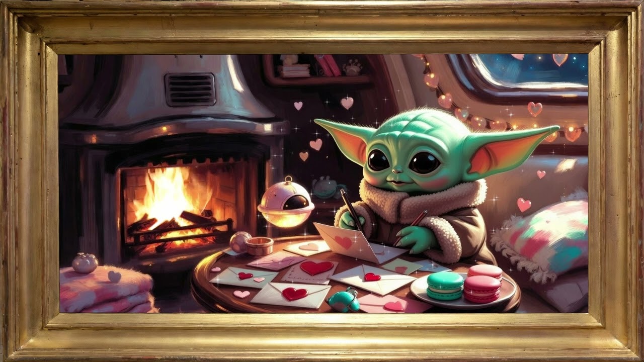 Valentine's Framed TV Art | 8 Paintings from Fan-Favorite Shows & Movies | Cute Screensavers❤️✨