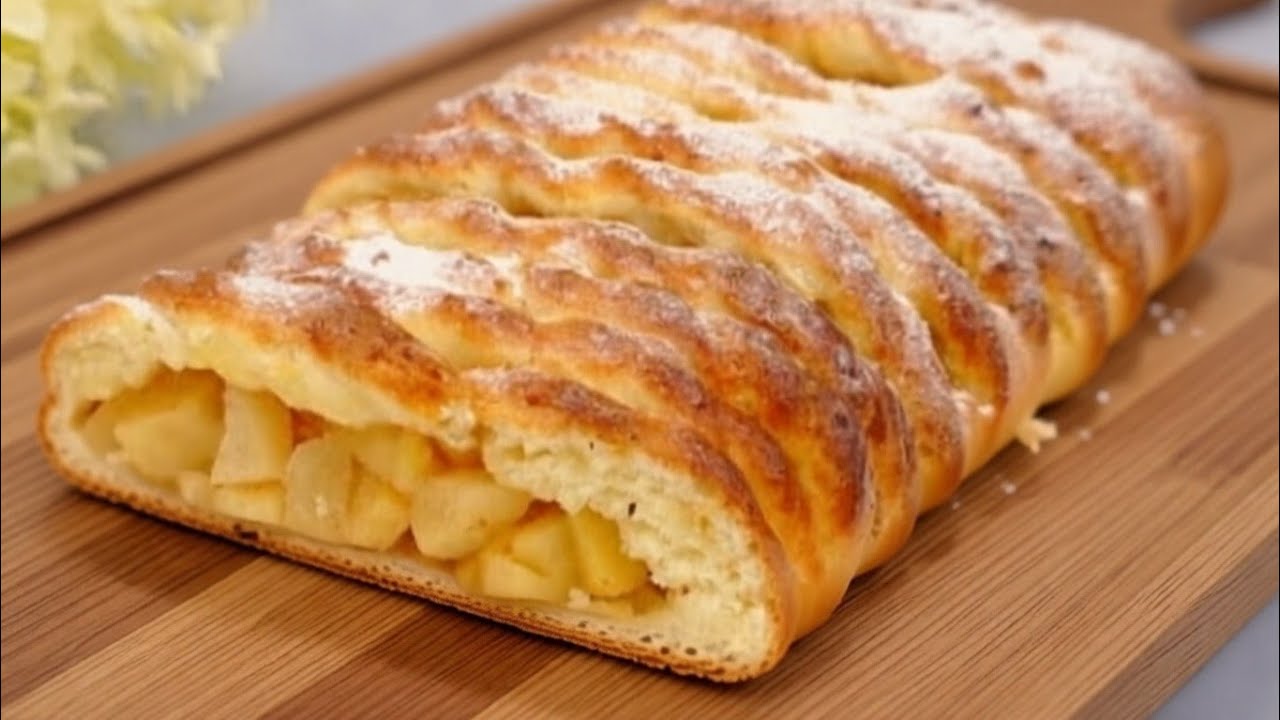 Пеку его сейчас каждый день. Быстро и вкусно. Нежное творожное тесто плюс сочная яблочная Начинка
