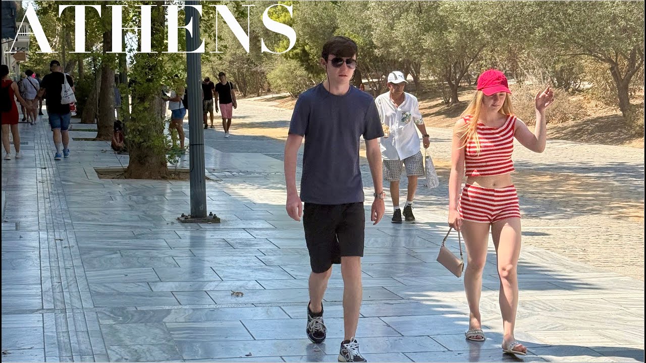 The Calmness of August in Athens Greece