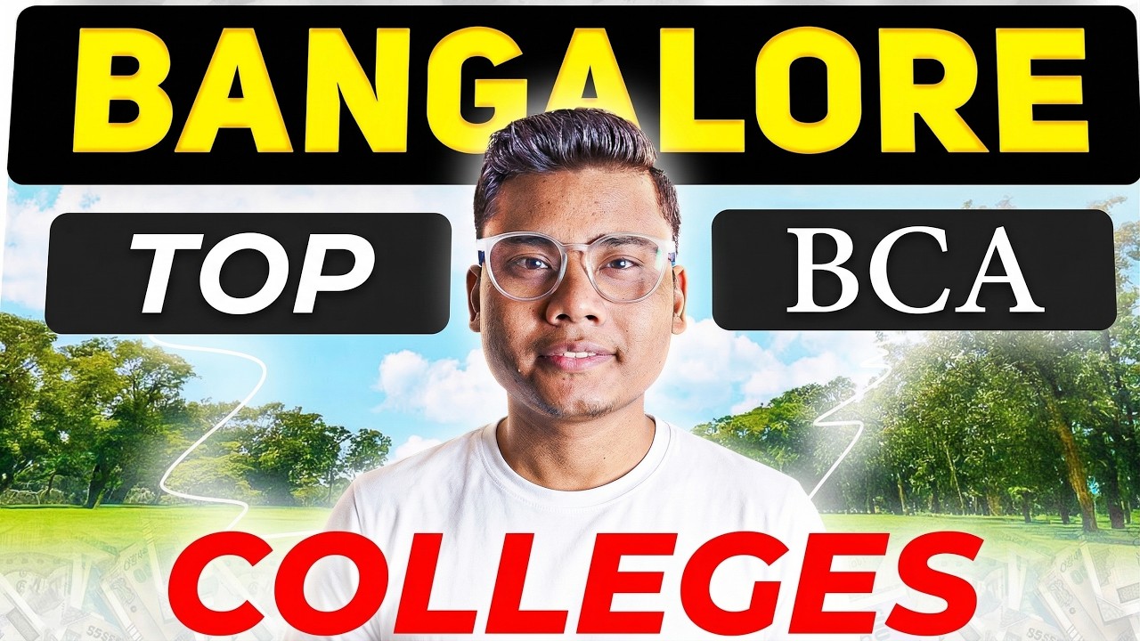 Top BCA Colleges in Bangalore 2026 🔥 Low Fees + High Placements