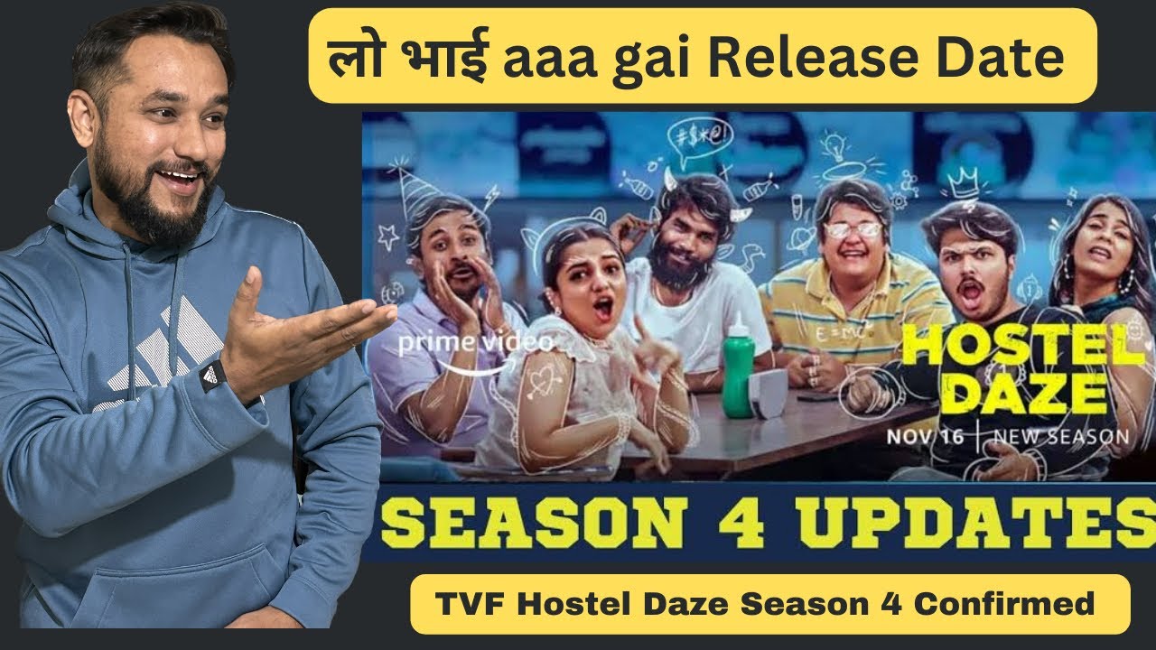 TVF Hostel Daze season 4 | Hostel Daze season 4 Release date | hostel daze season 4 Update #tvf