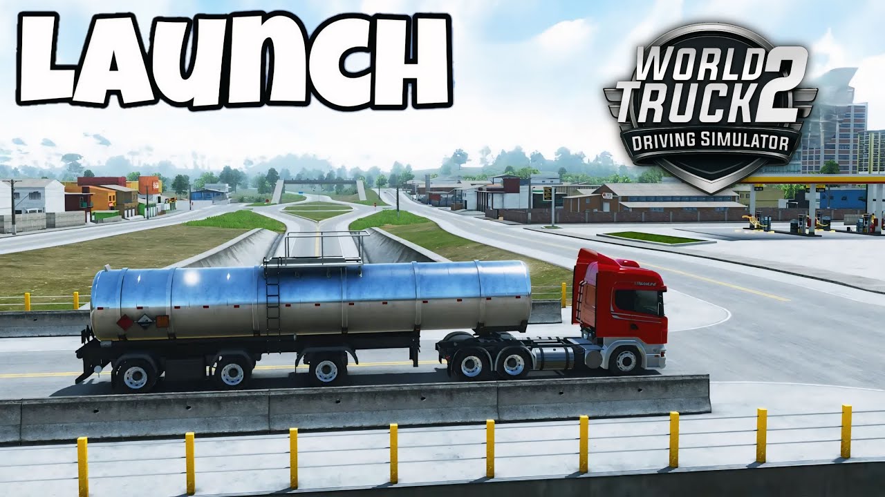 WORLD TRUCK DRIVING SIMULATOR 2 IS OUT - AMAZING NEW MAP, TRAILER AND CHECKING EVERYTHING|