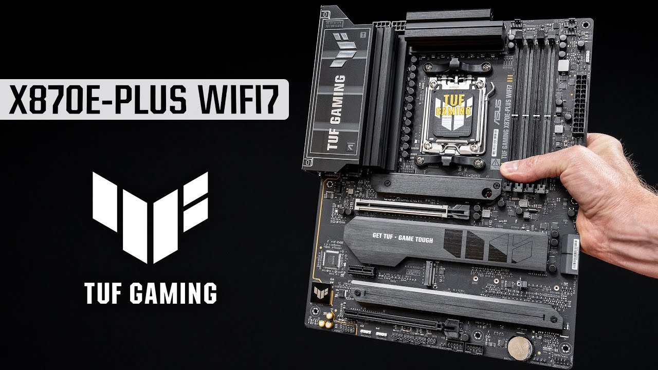 TUF GAMING X870E-PLUS WIFI7 - Quick Look