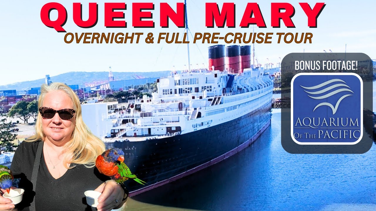 The Most Unique Pre-Cruise Stay in America | Is the Queen Mary Worth It Before Your Cruise?🚢✨