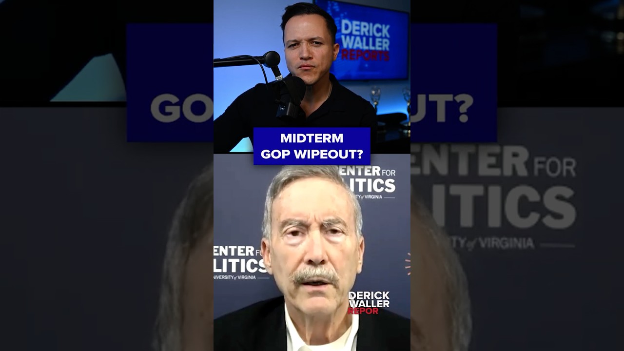 UVA Political Analyst Larry Sabato makes a dire warning for Republicans in 2026.