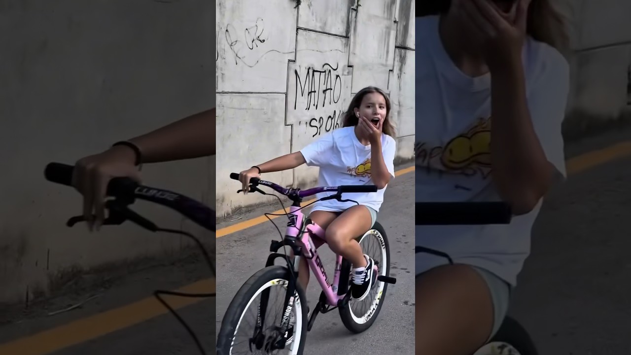 Ela ficou impressionada😱🔥#grau #graudebike #grau244 #bike #bikelife #bikelover #shorts #youtube