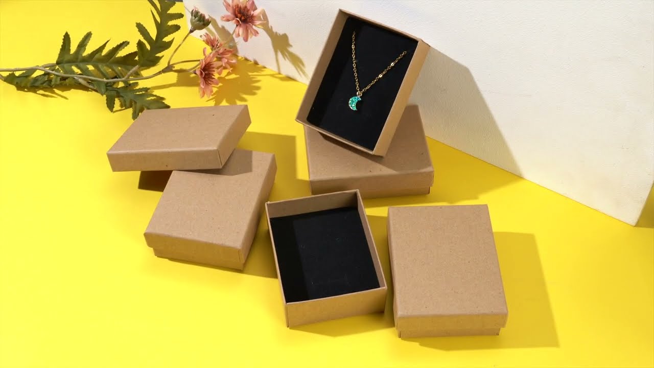 Cardboard Paper Jewelry Set Boxes(CBOX-R036-11A) 
