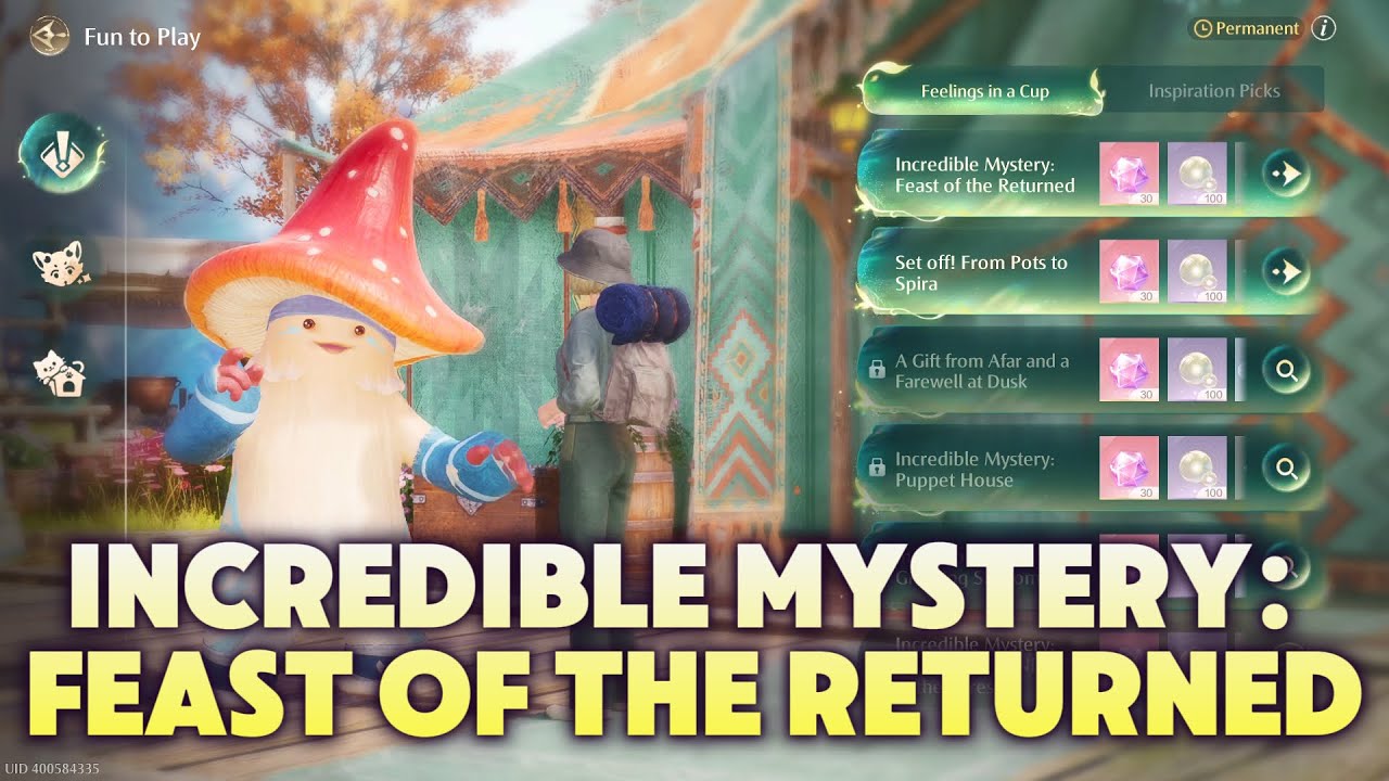 Incredible Mystery: Feast of the Returned | Infinity Nikki