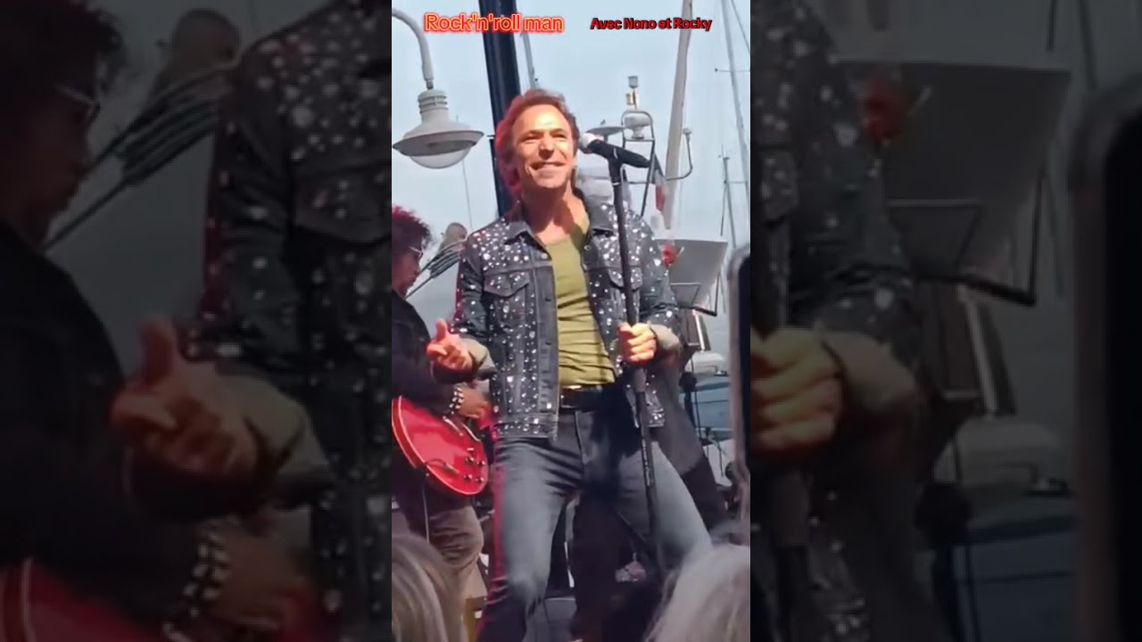 Rock'n'roll man/ Pierre Benvenuti and guests (JH ORCHESTRA 81/93) Cover Hallyday 