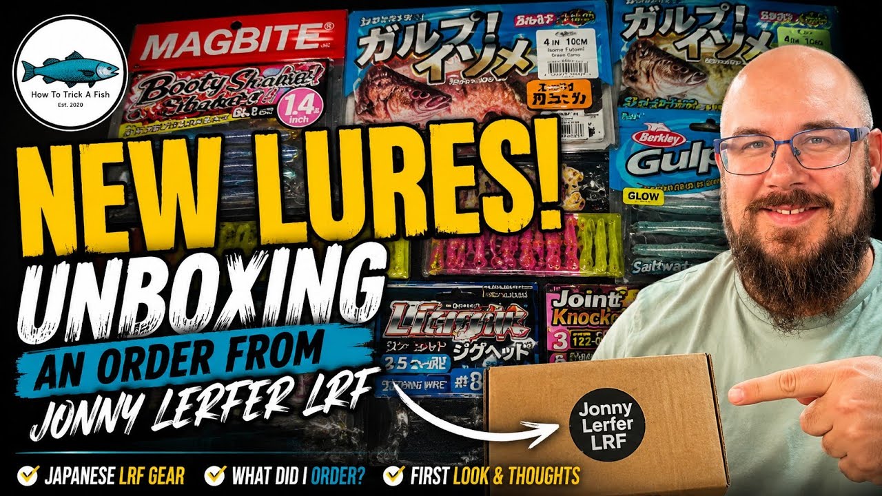 Unboxing an LRF Lures order from 
