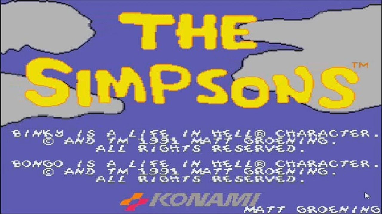 The Simpsons Arcade Game (1991) Espa&ntilde;ol Gameplay Comentado