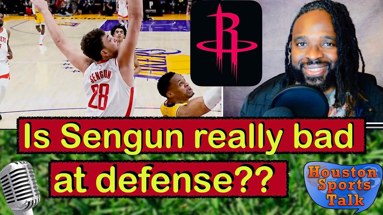 Is Sengun a Poor Defensive Player? (with Frank from Rockets Chop Shop)