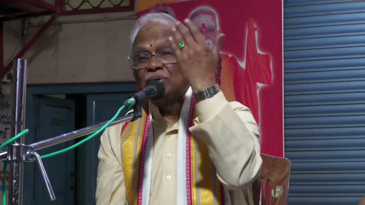 BHAGAVATAM GAJENDRA MOKSHANAMU  BRAHMASRI MALLAPRAGADA SRIMANNARAYANAMURTHY