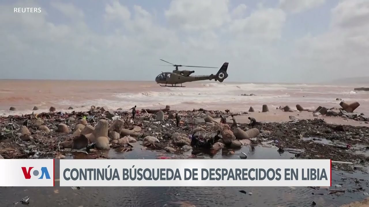 Autoridades de Libia cierran Derna para buscar miles de desaparecidos