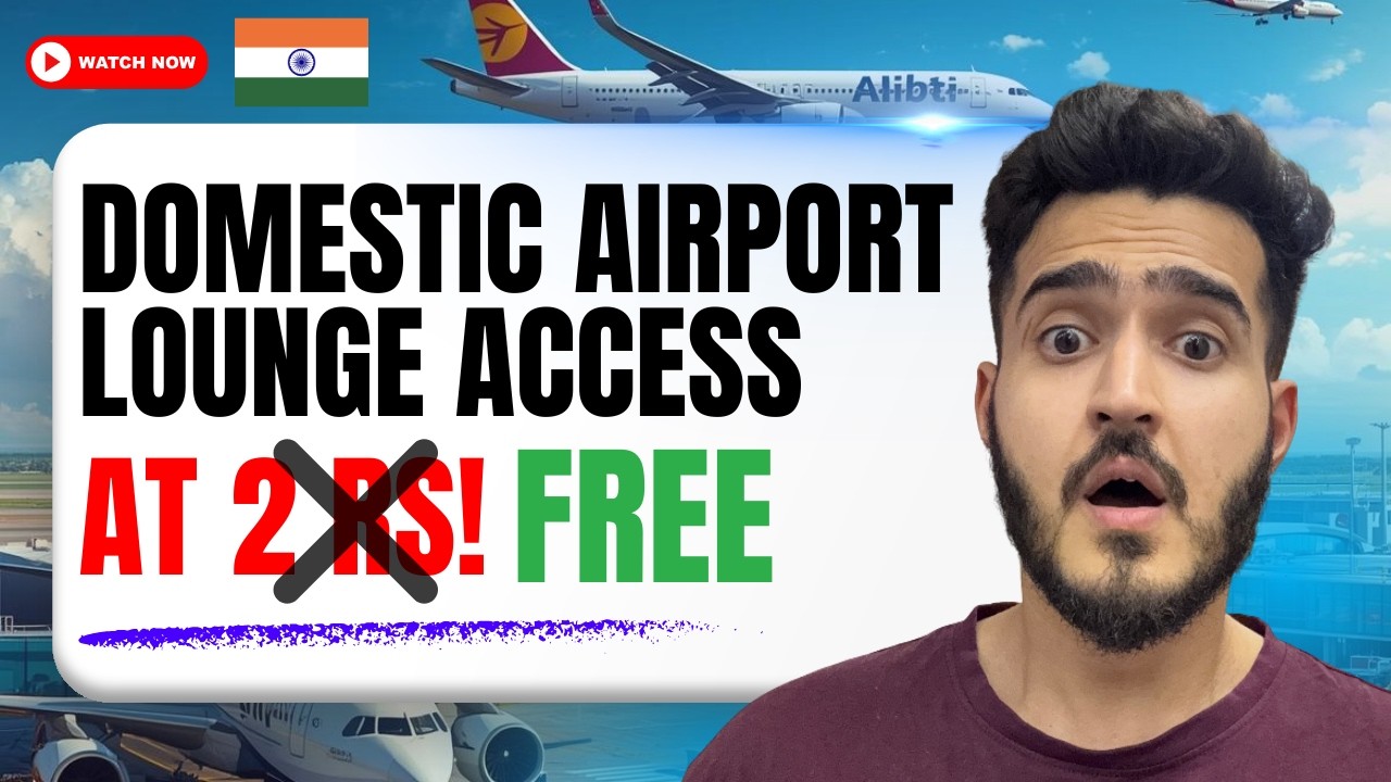 Free Airport Lounge Access in India ✈️ | IDFC Debit Card #idfc_first_bank #lounge #india #youtube