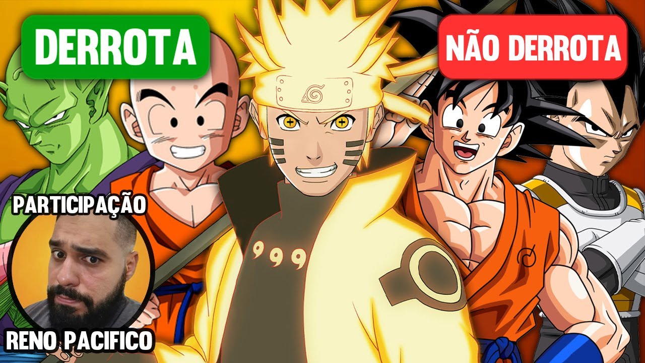 7 PERSONAGENS DE DRAGON BALL QUE DERROTAM O NARUTO E 7 QUE NÃO DERROTAM
